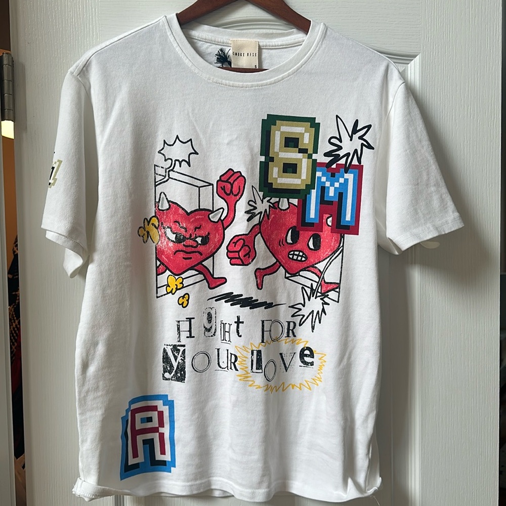 Smoke Rise Graphic wash T- Shirt